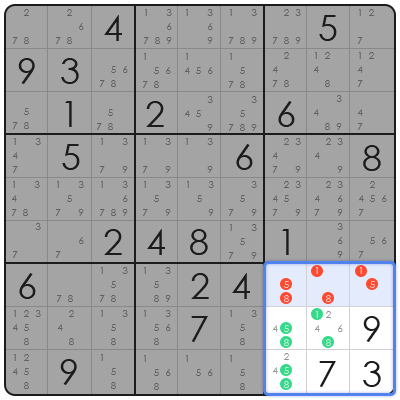sudoku swordfish explanation